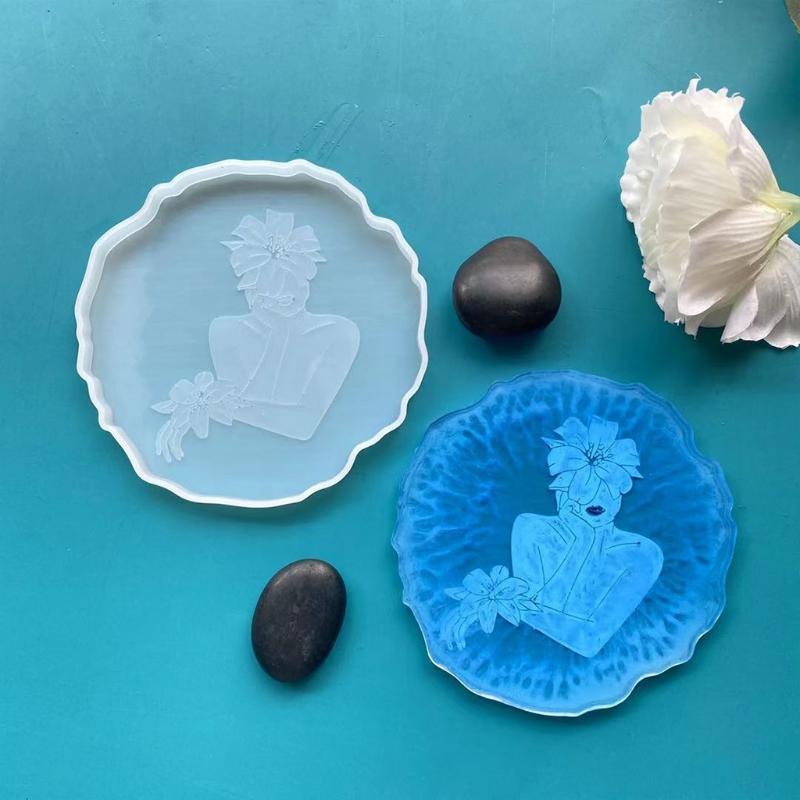 Crystal Human Body Mold Epoxy Resin Mold Suitable for Resin Casting X3UC