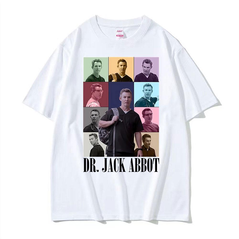 Dr Jack Abbot The Eras Tour Koszulki z nadrukiem Unisex Damska Moda Hip Hop Ulica Gotycka T-shirt Codzienny Komfort Wysokiej Jakości Koszulka