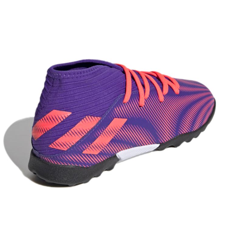 Adidas Mid Top Kids' Soccer Shoes Purple Pink Kids' Sneakers EH0576