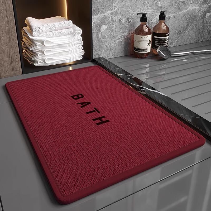OEING Quick-Dry Absorbent Bathroom Entrance Mat 50x80 CM