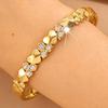 European and American Light Luxury Elegant Buckle Open Bracelet for Loving Women