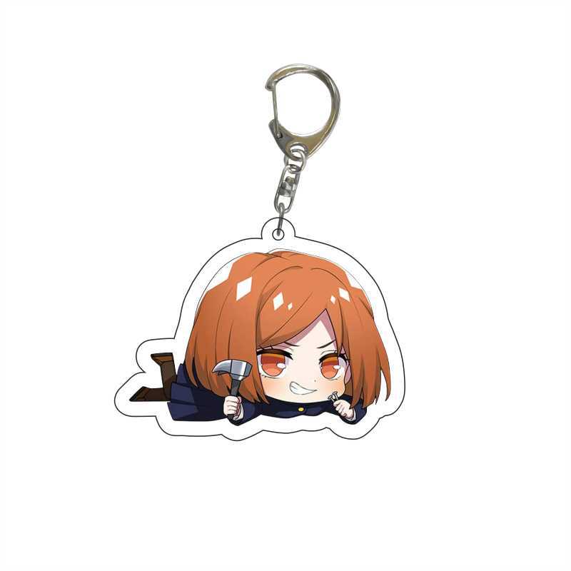 Jujutsu Kaisen Anime Keychain Satoru Gojo Yuji Itadori Megumi Fushiguro Nobara Kugisaki Backpack High Quality Gift Pendant Cosplay