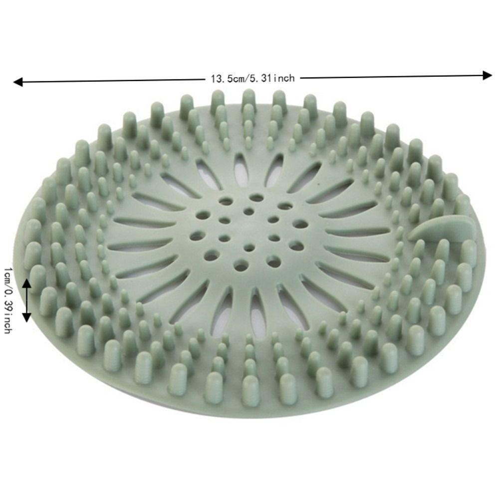 4 PCS TPR Floor Drain Strainer Pink Green Bathtub Drain Cover Shower Drain Cover Bathtub