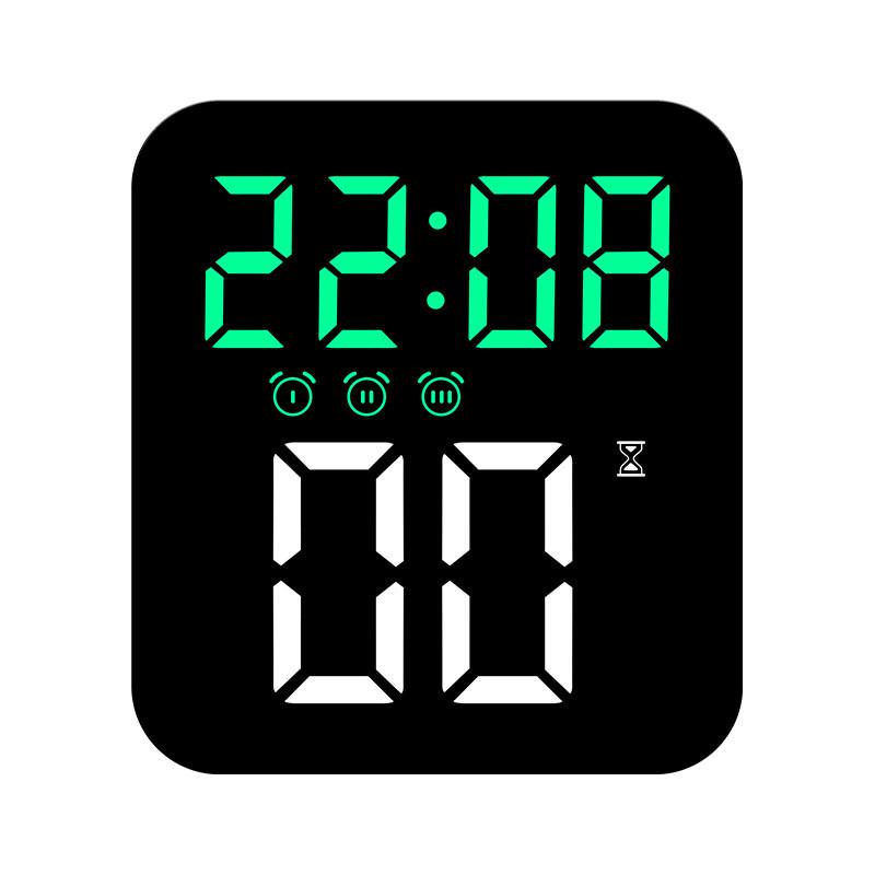 Modern Minimalist Led Digital Alarm Clock With Snooze And Timer For Bedroom Decor