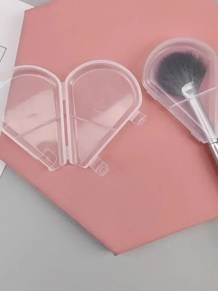 Makeup Brush Portable Protective Cover Anti Deformation Protective Sleeve Eye Shadow Brush Storage Tool Waterproof Plastic Hat