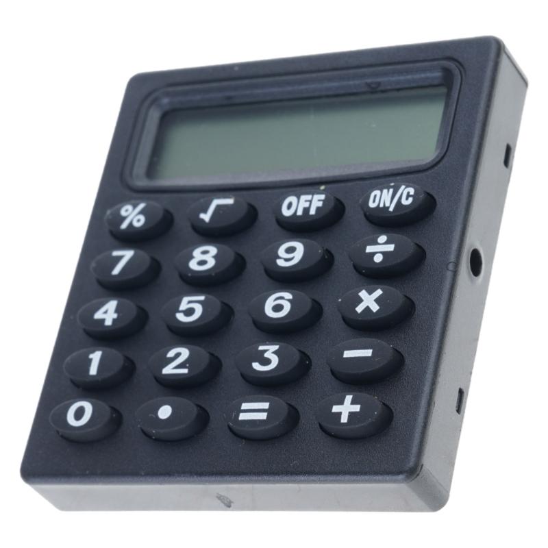 Boutique Stationery Student Calculator 8 Digits Display Basic Math Functions ABS Lightweight Design