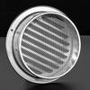 70-300Mm Round Stainless Steel Air Vent Grille Insect Protection Home Exterior Wall Ducting Ventilation Tools Exhaust Hoods