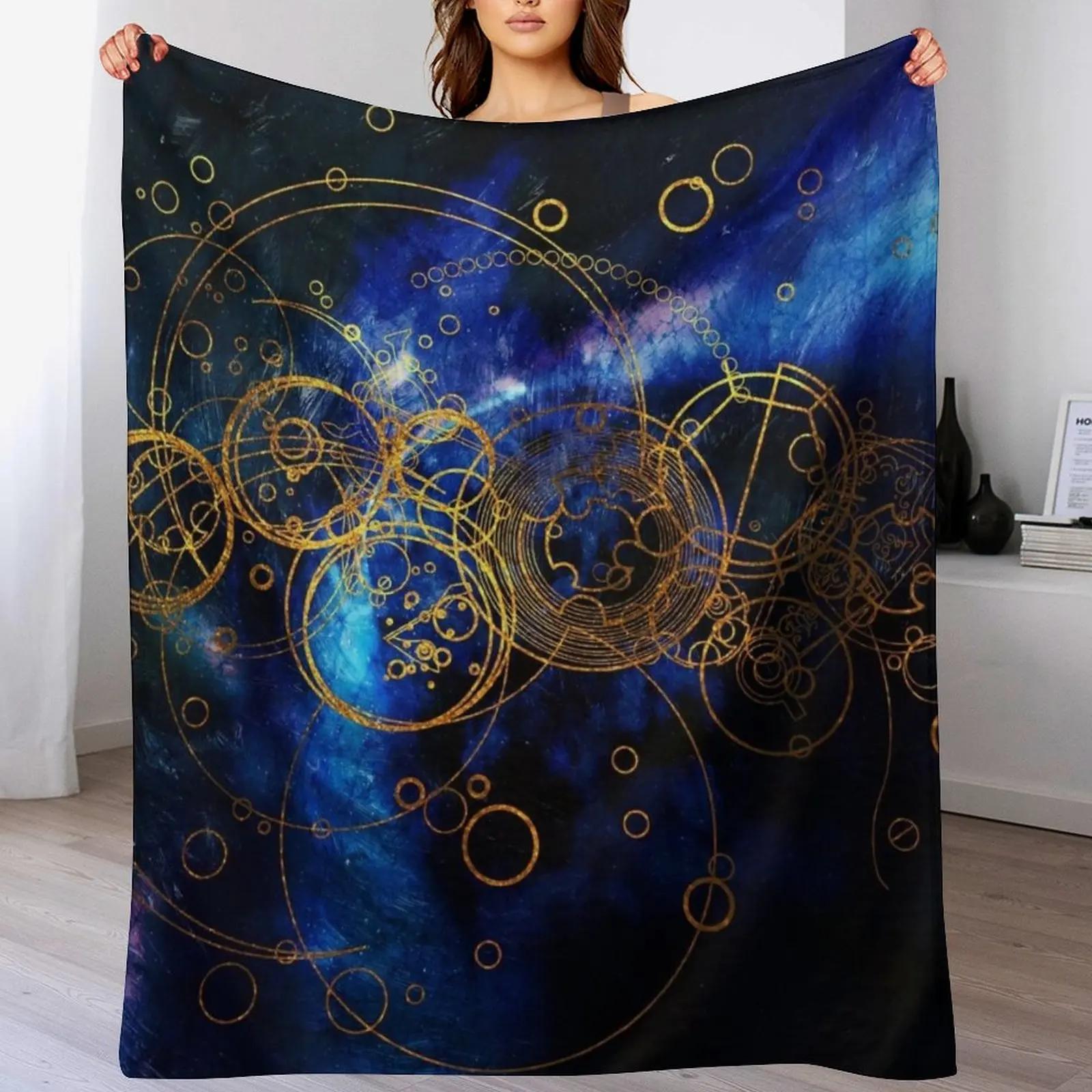 ClockWork Writing Throw Blanket Mens Soft Warm Throw Blanket for Couch 102x76cm(40x30in)
