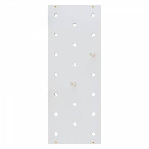 pegboard climbing board - white