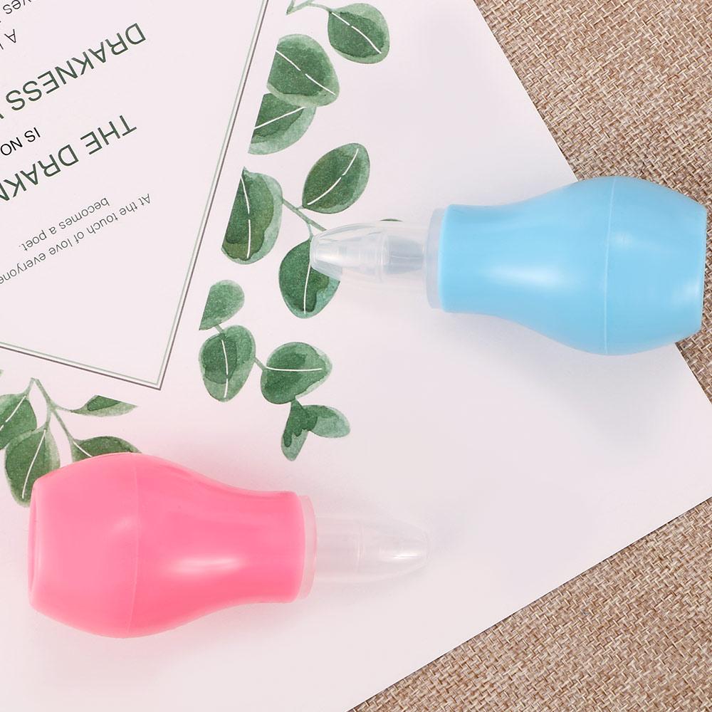 Children Nasal Aspirator Infant Runny Nose Cleaner Nasal Vacuum Mucus Suction Aspirator Soft Tip