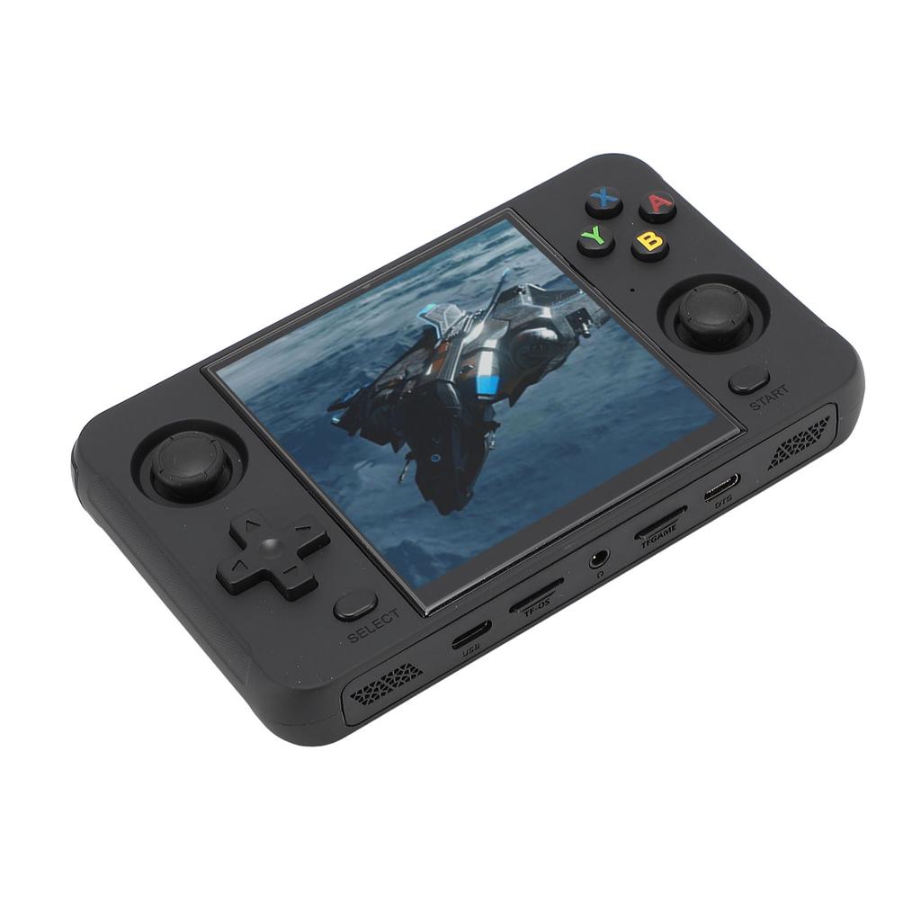 Handheld Retro Game Console 4 Inch IPS Screen Open Source Portable Video Game Console with 2 Small M