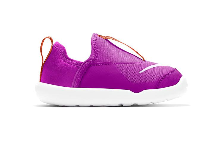 Nike Lil' Swoosh Low top Toddler Shoes Purple White Infant And Toddler AQ3113-501