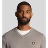 Lyle & Scott Mens Merino Cotton V Neck Jumper