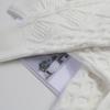 2023 Vår/Höst Dam Lös Vit Stickad Ull Pullover Tröja