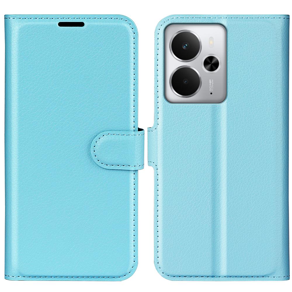 For Realme 14 5G Case Litchi Texture Shockproof Leather Wallet Phone Cover
