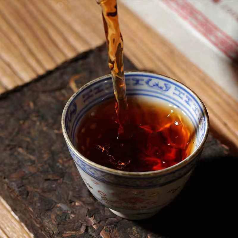 250g Yunnan Ripe Pu-erh Tea Brick Organic Pu-erh Cooked Tea Menghai Pu'er Tea