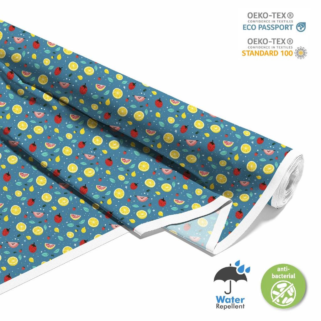 Outdoor Dekostoffe Oxford - Motiv Obst | Dx6441