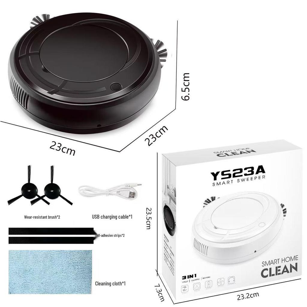 Smart Mini Robot Vacuum: Automatic Sweeping, Suction & Mopping Cleaner for Household.