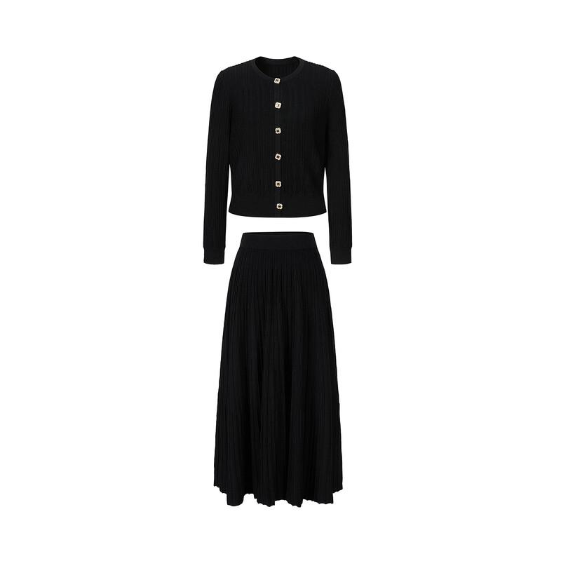JUZI Anna-Ko Vintage Cable Knit Sweater Dress Set