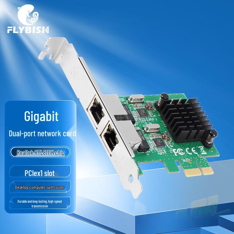 FLYBISH Gigabit PCIe Network Adapter