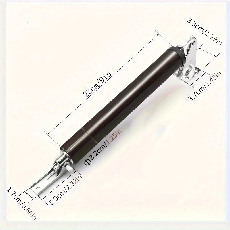 35KG Wind-Resistant Heavy-Duty Door Closers with Adjustable Speed Polished Metal Finish Touch  Remote Control Secure Home Safety