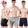 Langsha Men's Anti-Chafe Sport Boxer Briefs 3-Pack