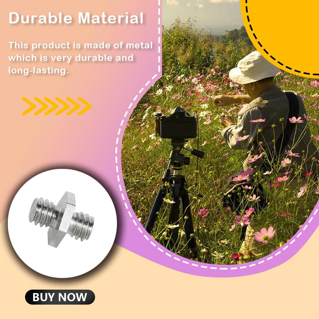 Screw Camera Adapter Tripod Accessories 1/4 Suitable Release Photography Stand Threaded Mounting Convenient Tool