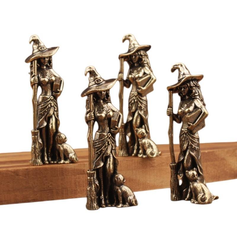 Magical Moon Witch figure Home Decoration The Wizard Statue