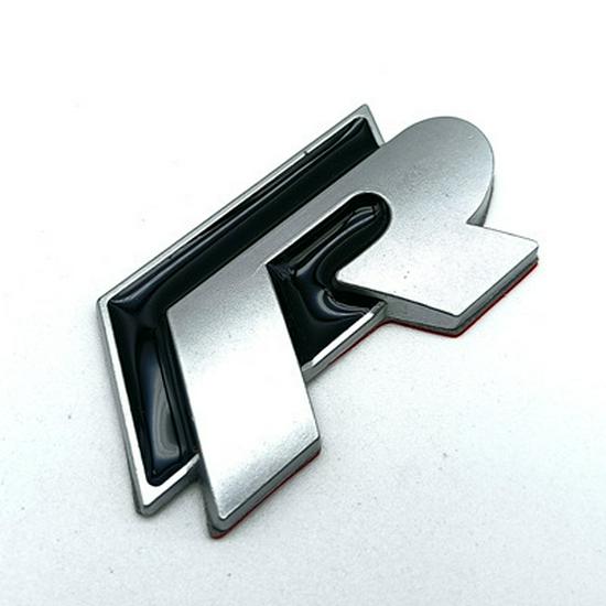 3D R Logo Stereo Aufkleber für Golf 6, New Magotan und Sagitar