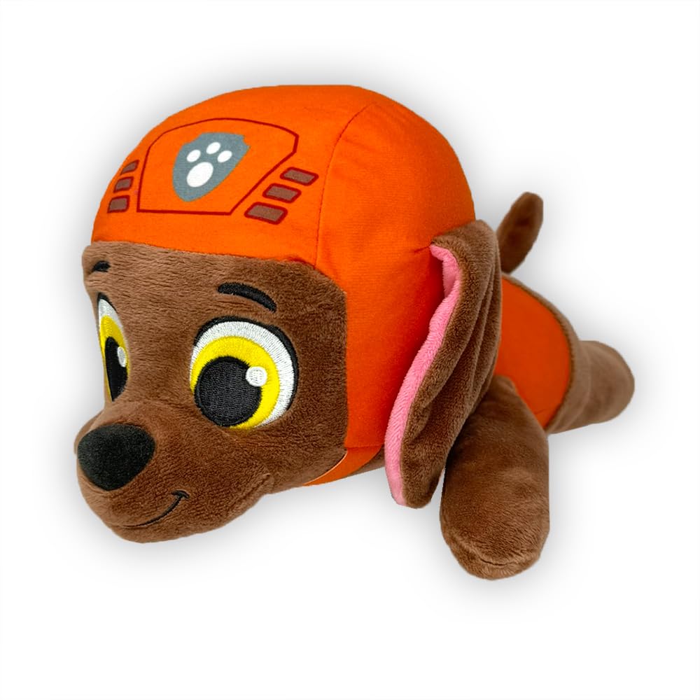 

Paw Patrol KAWAII Nekorobi Big Plush Toy Marshall Zuma, Approx. 33cm (Zuma (Brown))