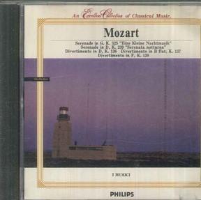 

CD MOZART, I MUSICI - Eine Kleine Nachtmusik MP119 PHILIPS Japan Classical Used