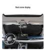 Custom Logo Laser Car Sunshade - Front Windshield Heat Insulation & Sun Protection