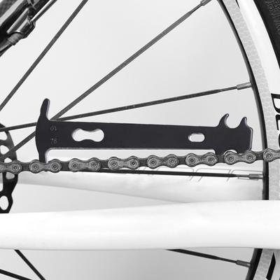 Bike Chain Ruler Solid Repair Parts Lightweight Bicycle Chain Wear Indicator Checker for MTB