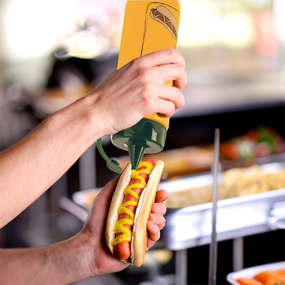 Mustard Bottle Mustard Sauce Container Dispenser