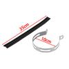 10cm/11cm RoundStainless Steel & Carbon Finer Motorcycle Exhaust Clamp Muffler Supporting Bracket Mount Clamp Strap