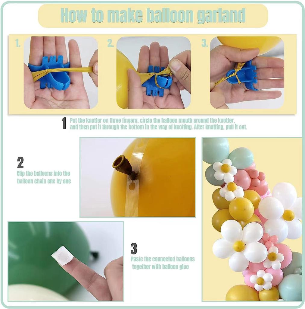 Balloon Chain Set Store Opening Birthday Party Decoration Scene Arrangement Photo Balloon