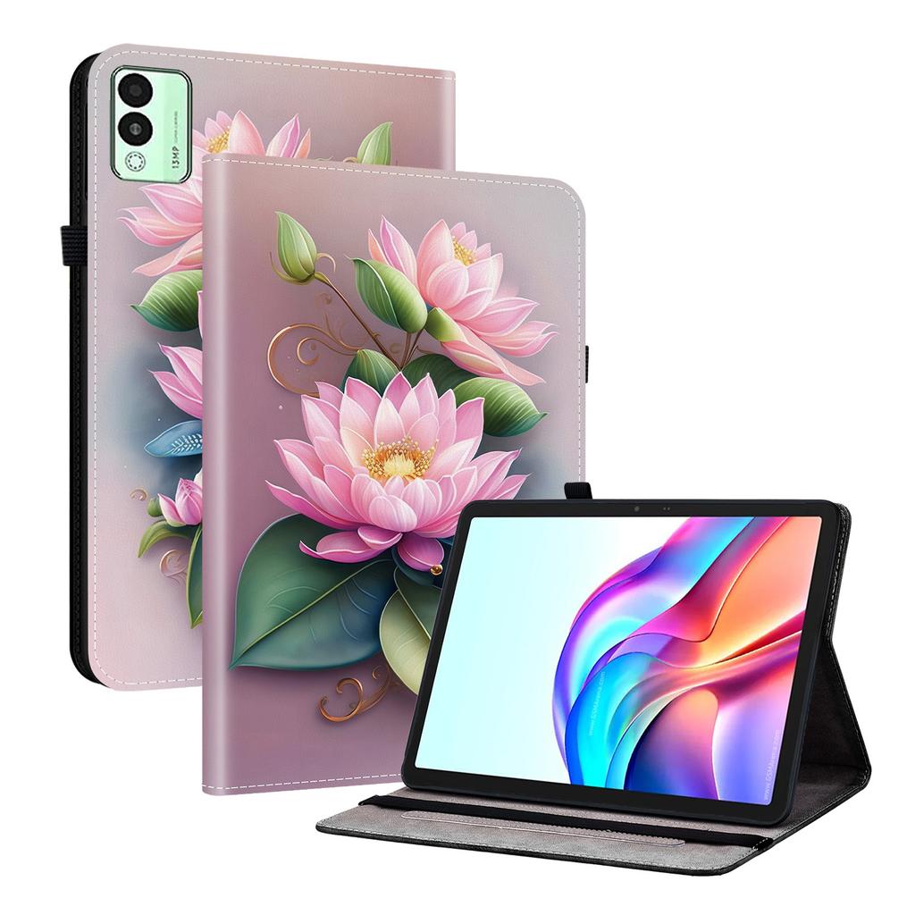 Pouzdro z PU kůže pro tablet Tecno Megapad 11 - 11 stylů! Odolný, se 2 sloty na stojánek, držákem na pero a sloty na karty, flexibilní zadní kryt z TPU