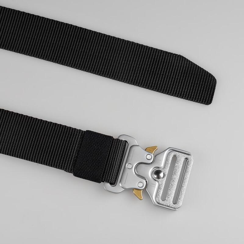 Silver Cobra Buckle Tactical Nylon Belt