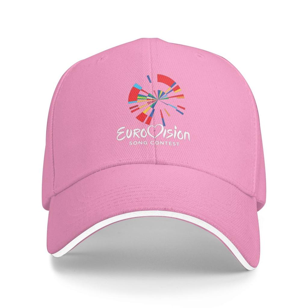 Eurovision Song Contest Logo Basebollkepsar Snapback Basebollkepsar Andningsbar Casual Keps Utomhus Unisex