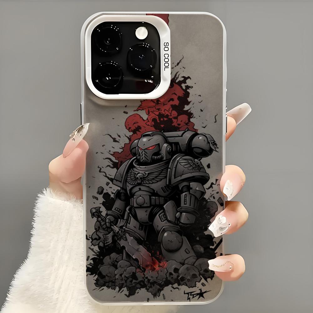 Game W-Warhammers-s 40k Phone Case  Phone Case For iPhone 14 16 15 11 12 13 Pro Max Mini Plus Shockproof Cover