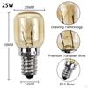 2 Pcs Oven Light Bulbs with E14 Base, Lamp, Replacement Appliance Bulb for Oven,