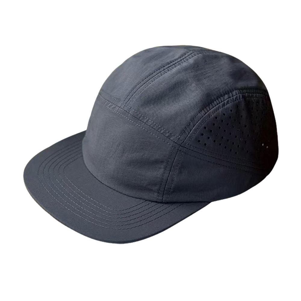 

Breathable Baseball Hat Sun Protection Czapki Sombreros Street Dance Hat Hiphop Skateboard Quick Drying Snapback Hombre Hats сірий
