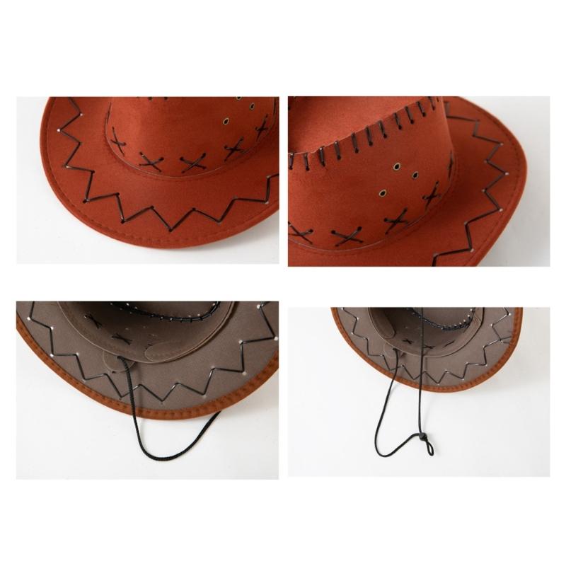 Kinder Cowgirl Rollenspiel Kostüm Set 4 Teile Weste Hose Hut und Kurzer Rock Performance Kleidung