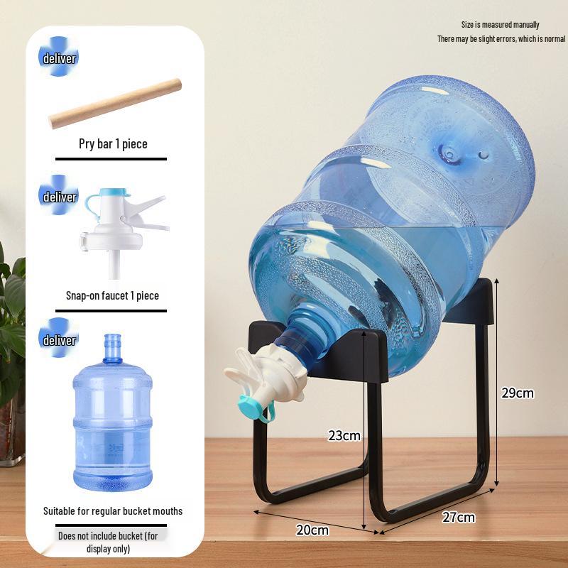 Large Simple Water Dispenser Rack with Pump