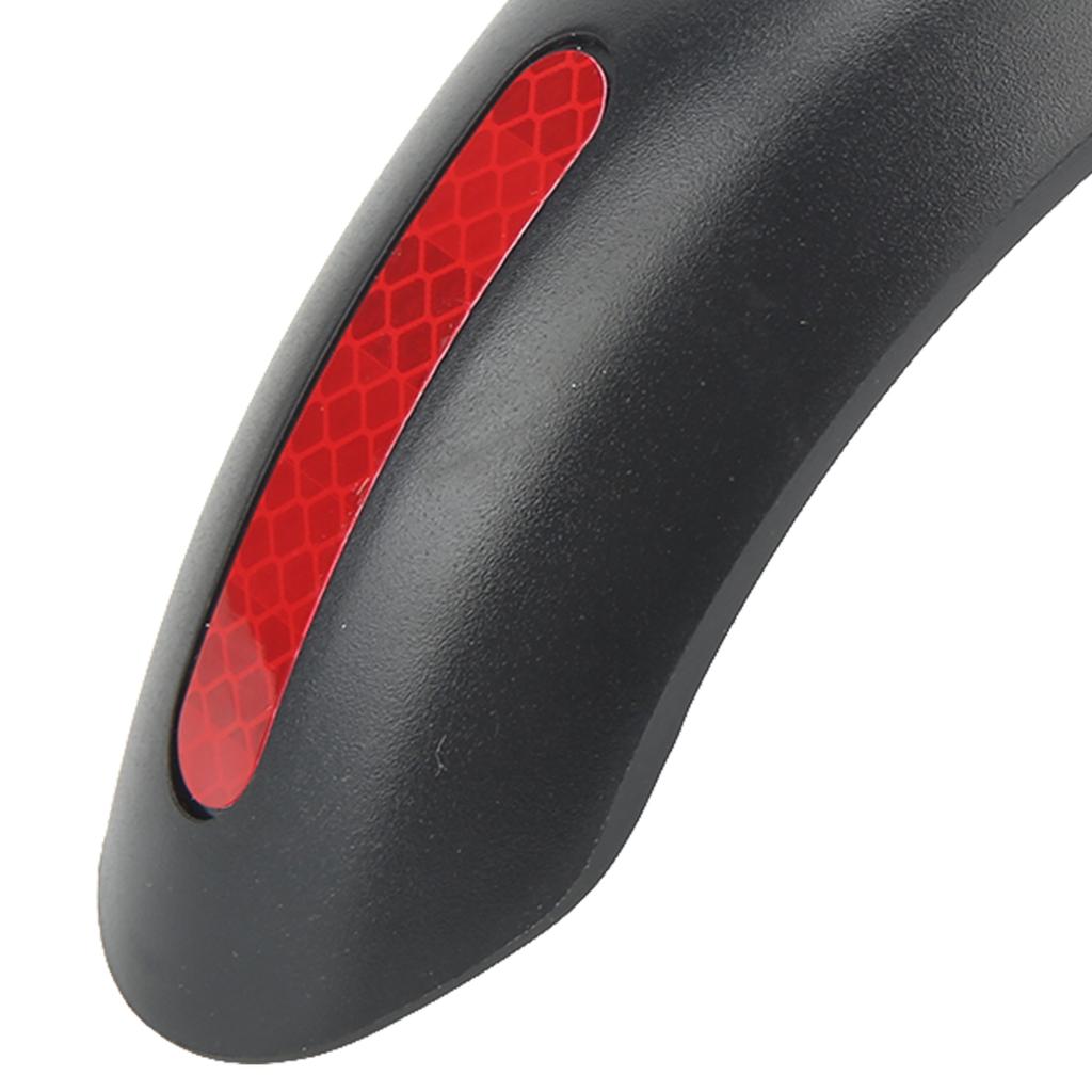Electric Scooter Rear Fender Bracket with Shield Reflective Strips Waterproof Rear Fender for Ninebot ES Series
