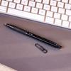 Zebra Pen Retractable Gel Black Brass Medium Fine Tip Black 1 Pack G-750 Pen, Barrel, (0.7mm), Ink, (49811)