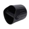 Coffee Knock Box Black ABS Portable Coffee Knock Bin with Anti Slip Base for Coffee Grounds
