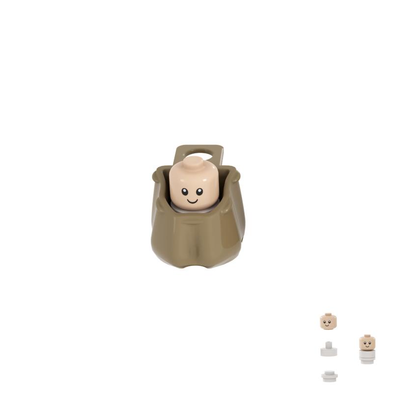 

Младенцы Строительные блоки Игрушки MOC Кирпичи DIY Детская коляска Детские подарки 5PCS