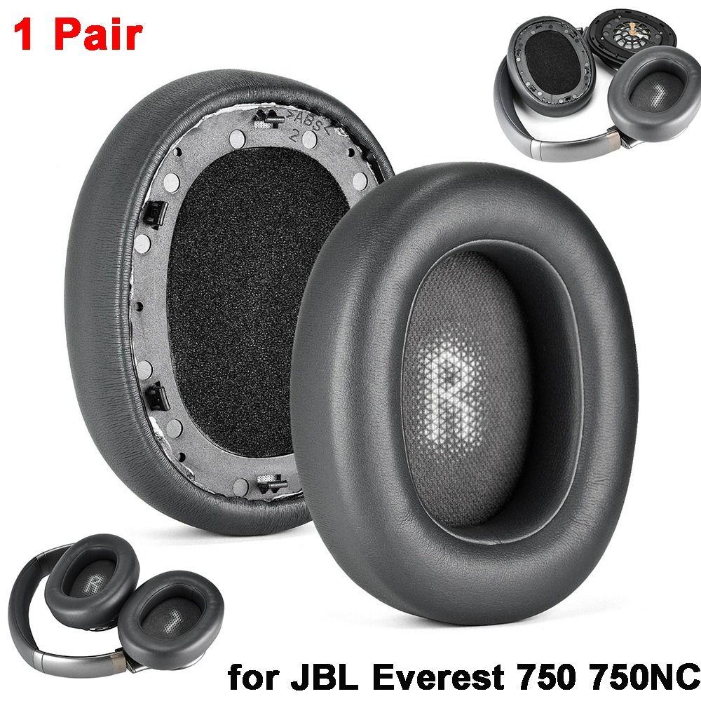 1 Pair Protein Leather Headset Earmuff for JBL Everest 750 750NC Headphones Repair