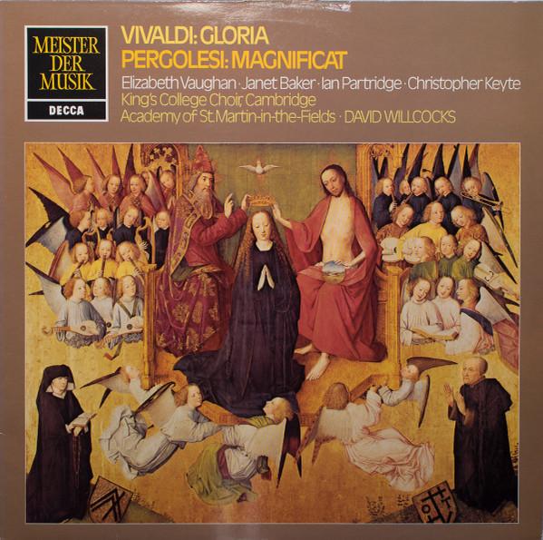 

Виниловая пластинка ANTONIO VIVALDI GIOVANNI BATTISTA Gloria Magnificat 6422244AN TELDEC Германия Классика Б/У
